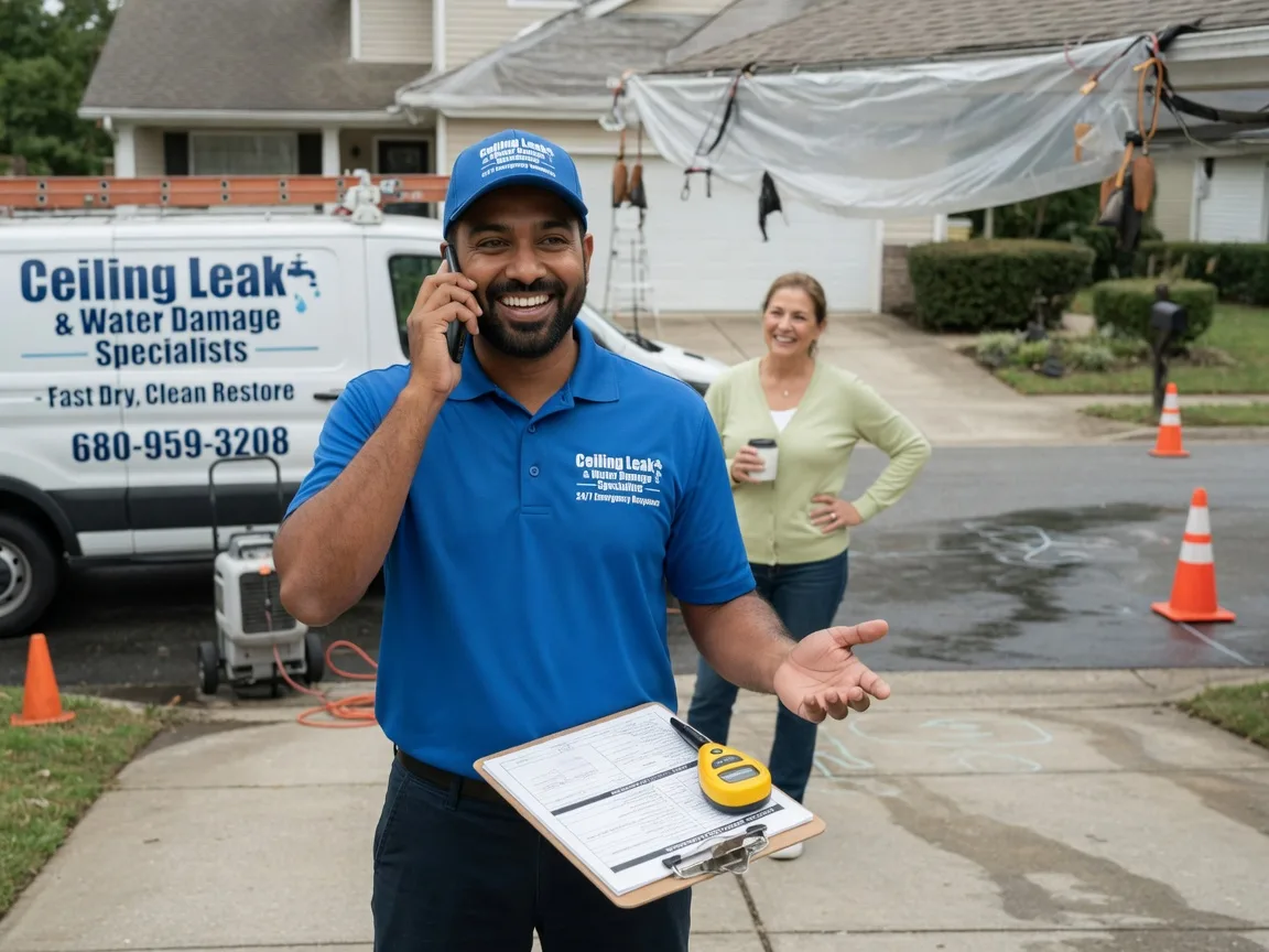 Ceiling Leak Cleanup Harwood Heights, IL FAQs
